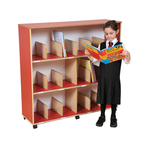 Children's Drywipe Bookcase-Bookcases, Classroom Furniture, Furniture, Profile Education, Wellbeing Furniture-Learning SPACE