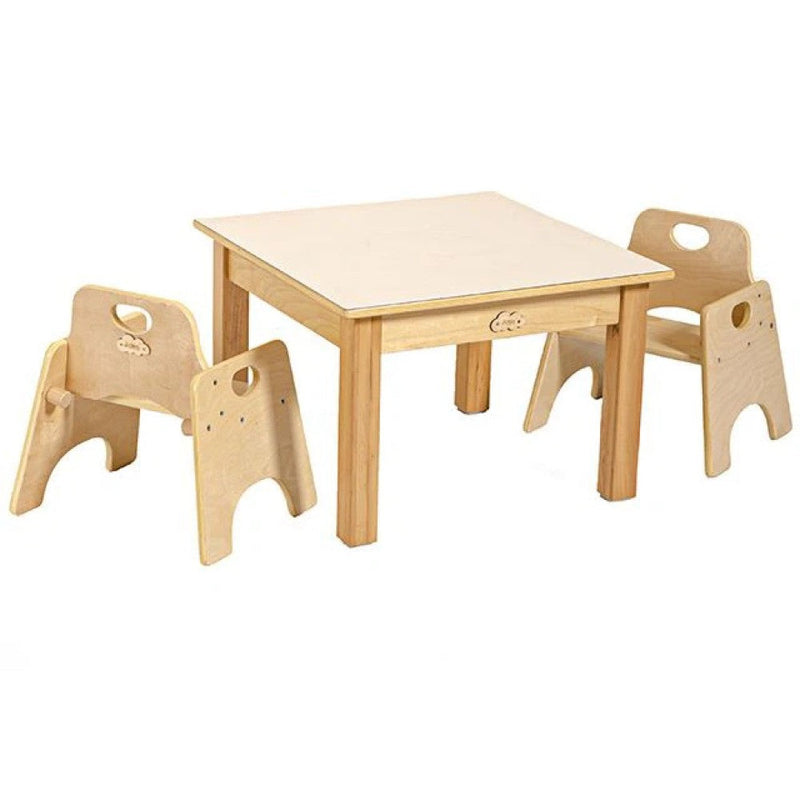 Classroom Wooden Square Table, Learning SPACE