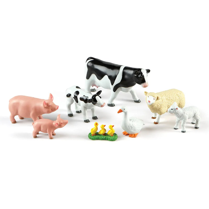 Jumbo Farm Animals - Mommas and Babies, Learning SPACE