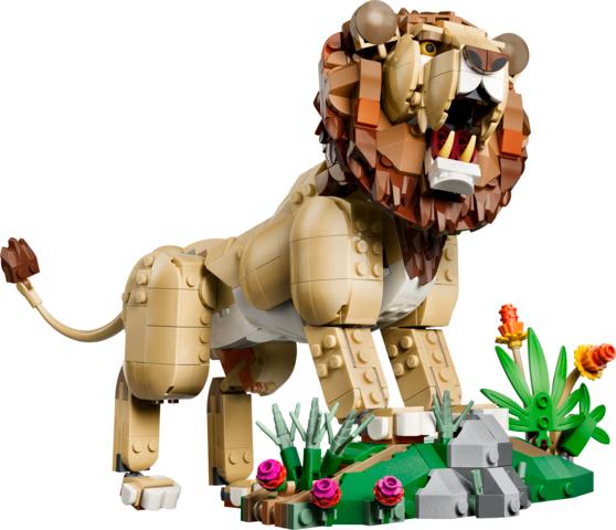 LEGO® (31386) Wild Animals: Majestic Lion, Activity Toys Learning SPACE