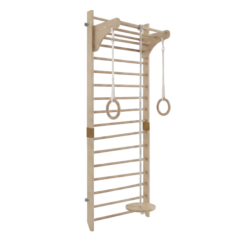 Wooden Gymnastics Wall Bars Kinder Wood - Gross Motor Aid, Learning SPACE