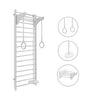 Wooden Gymnastics Wall Bars Kinder Wood - Gross Motor Aid, Learning SPACE
