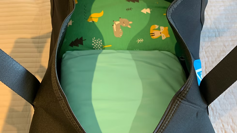 Travel bag for Safe Place Bed, Learning SPACE