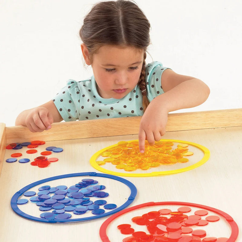 Desktop Sorting Rings, Maths Toys Learning SPACE