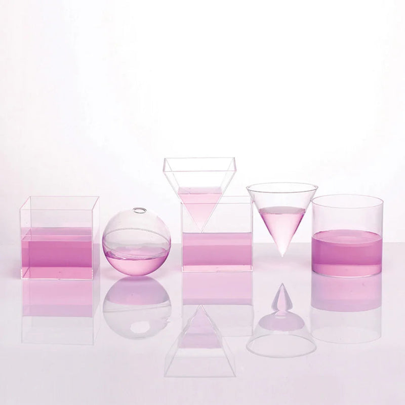 Basic Geometric Volume Set, Maths Toys Learning SPACE