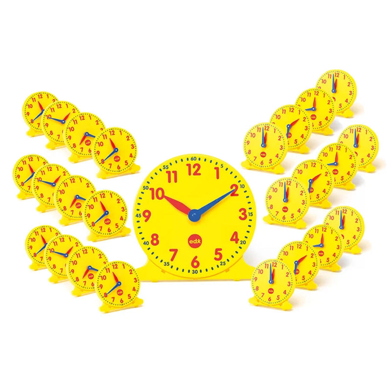 Learn Time Clock Classroom Set, Early Education & Smart Toys Learning SPACE