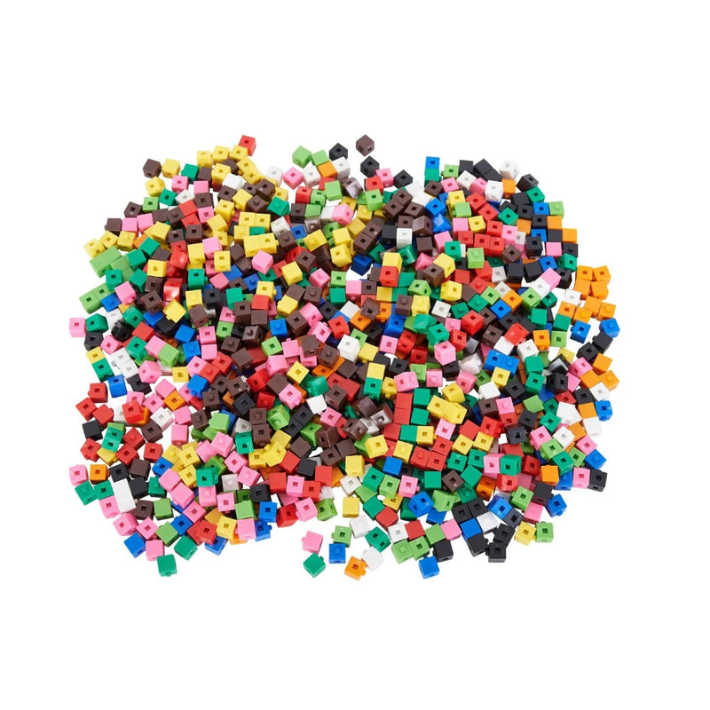 Linking Cubes (1000) - 2cm, Maths Toys Learning SPACE