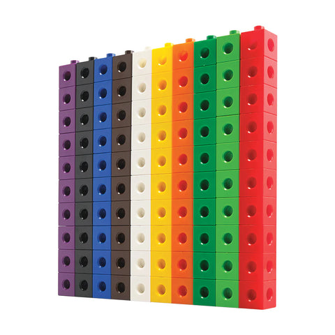 Linking Cubes 2cm - 100 Pack