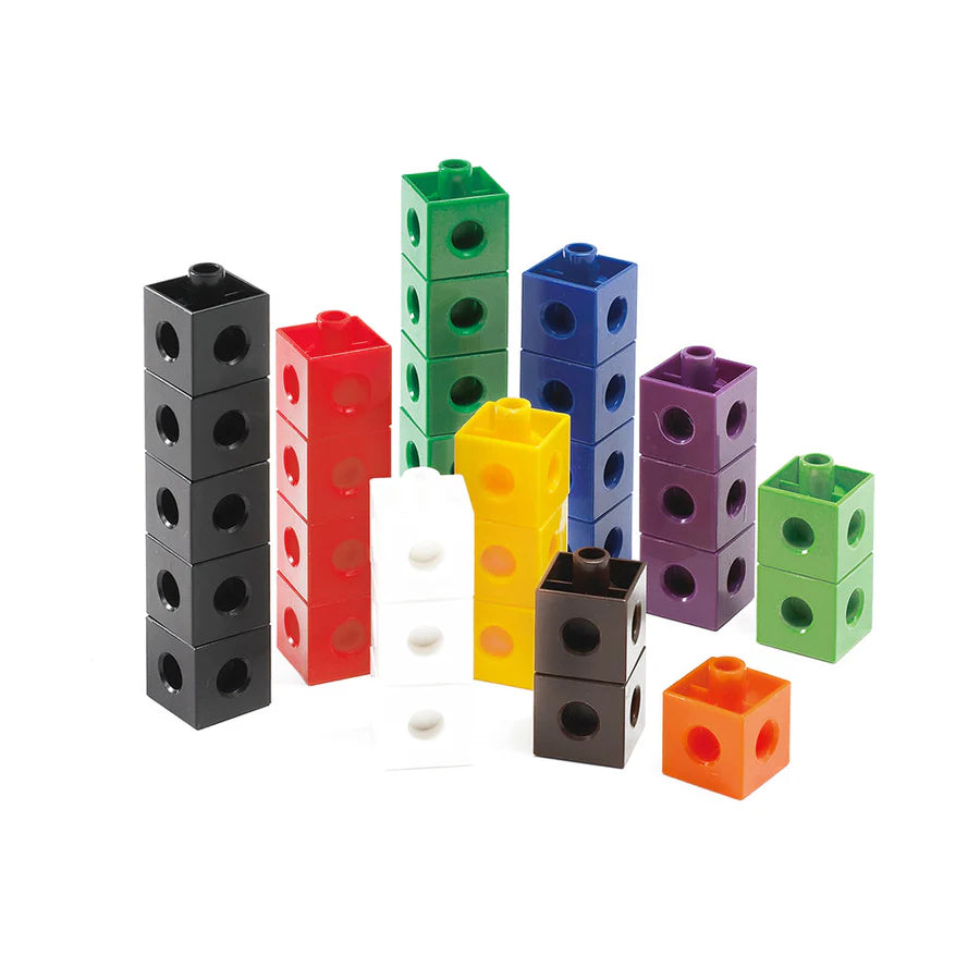Linking Cubes 2cm - 100 Pack