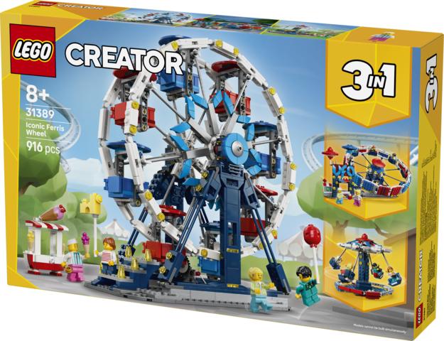 LEGO® Creator (31389) 3-in-1 Iconic Ferris Wheel, Activity Toys Learning SPACE