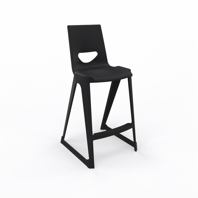 en-ONE Stackable High Chair, 610mm Black Learning SPACE
