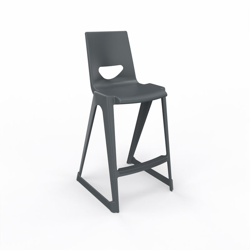 en-ONE Stackable High Chair, 610mm Night Grey Learning SPACE