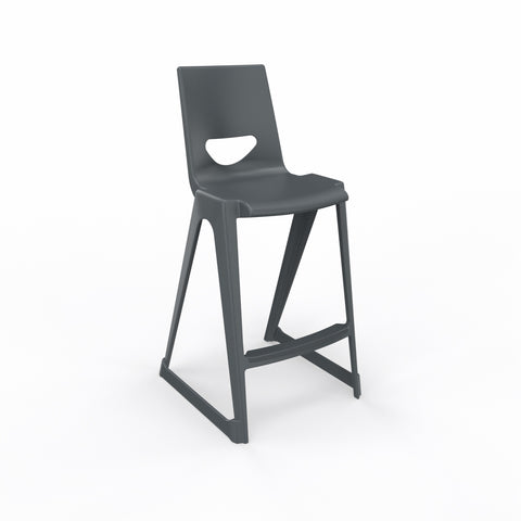 en-ONE Stackable High Chair, 610mm Night Grey Learning SPACE