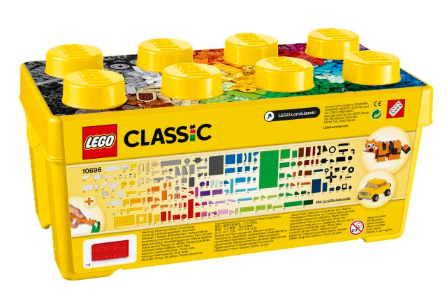 LEGO® Classic (10696) Medium Creative Brick Box, Activity Toys Learning SPACE