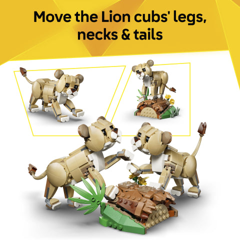 LEGO® (31386) Wild Animals: Majestic Lion, Activity Toys Learning SPACE