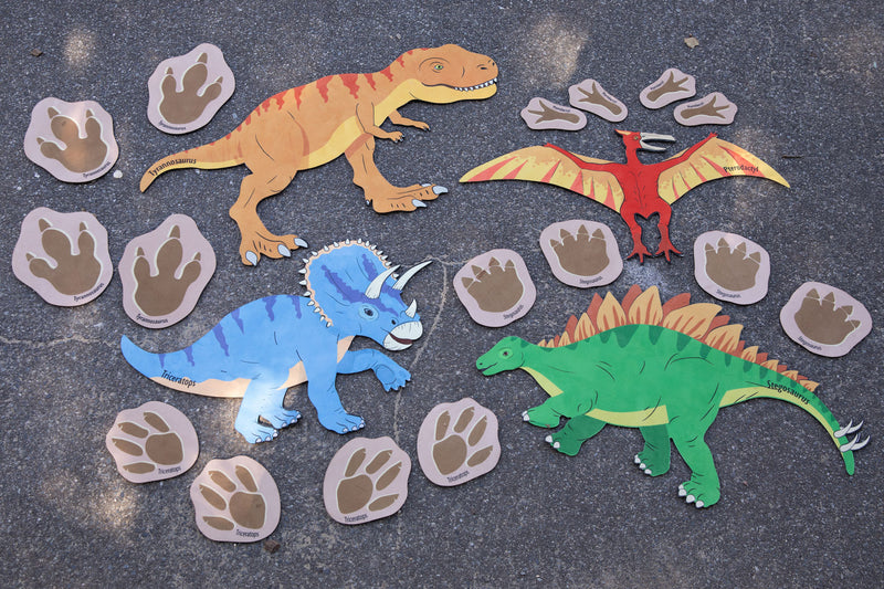 Chasing Dinosaurs Hand & Footprints