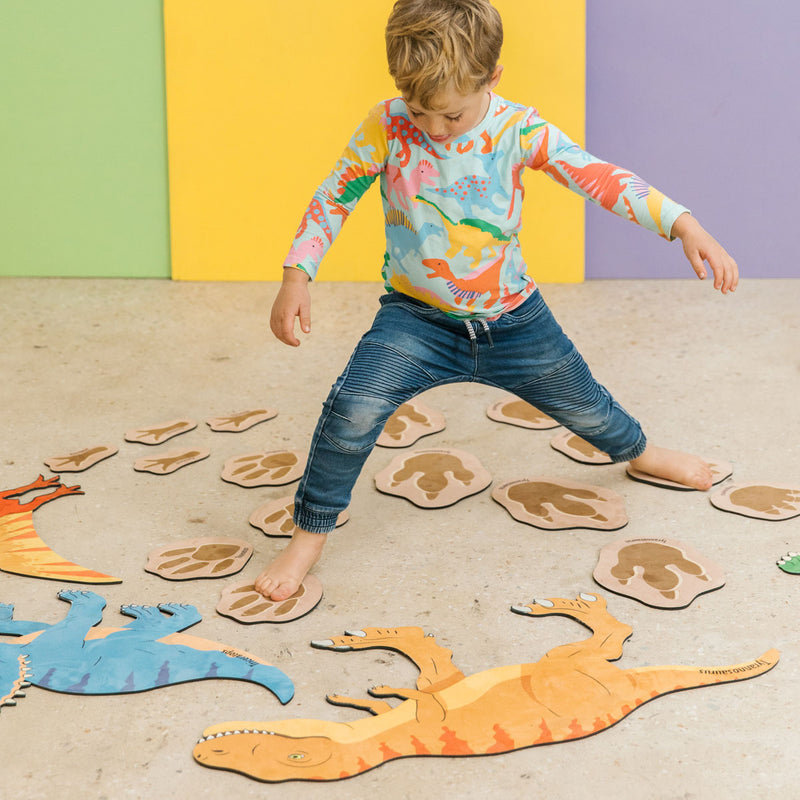 Chasing Dinosaurs Hand & Footprints