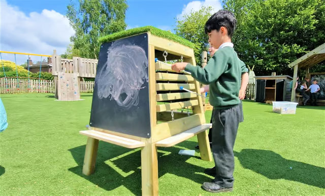 Group Music Easel - Outdoor Multi‑Instrument Station, Learning SPACE