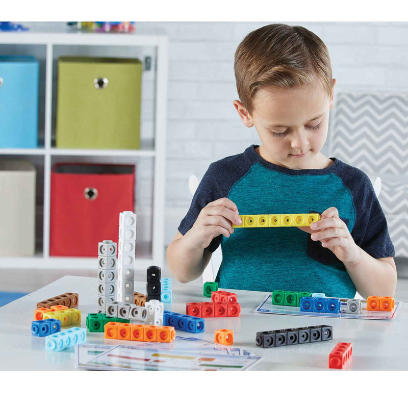 Green n Learn 2cm Linking Cubes, Maths Toys Learning SPACE