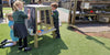 Group Art Easel - Outdoor 4‑Sided Creative Station, Learning SPACE