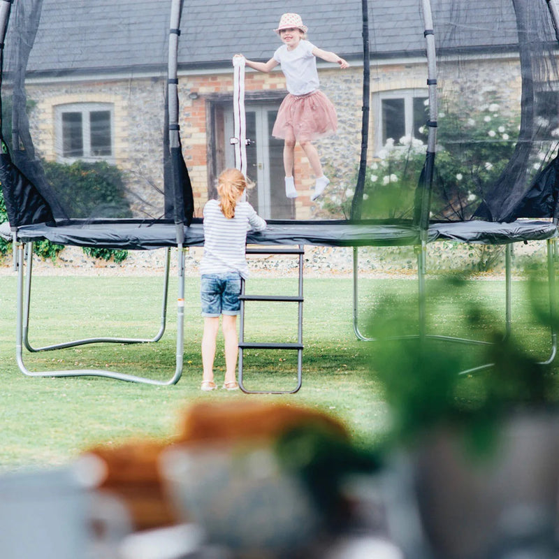 6ft Plum® Magnitude Springsafe® Trampoline & Enclosure, Trampoline Learning SPACE