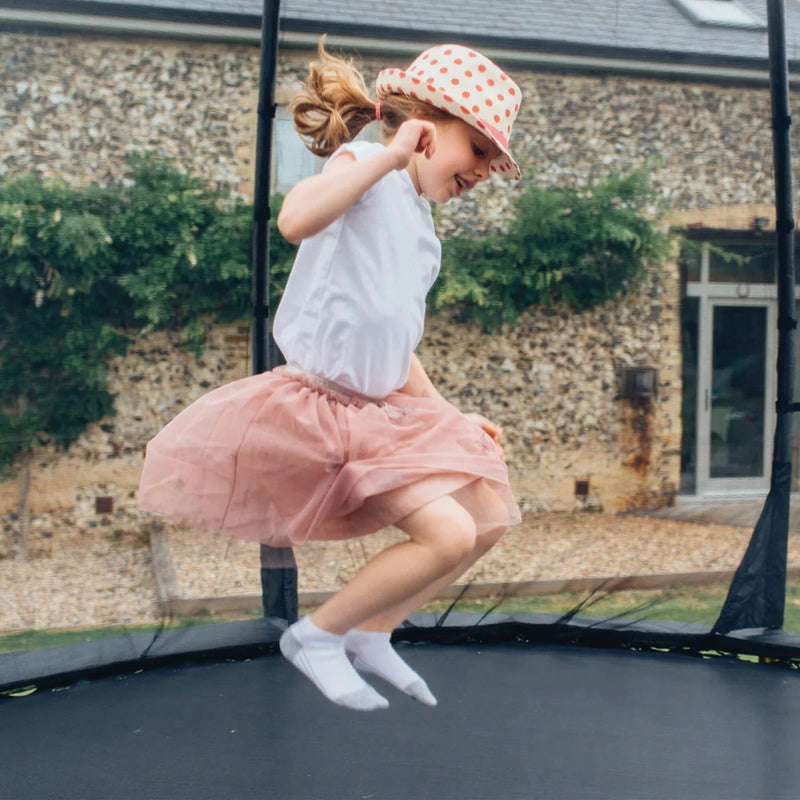 6ft Plum® Magnitude Springsafe® Trampoline & Enclosure, Trampoline Learning SPACE