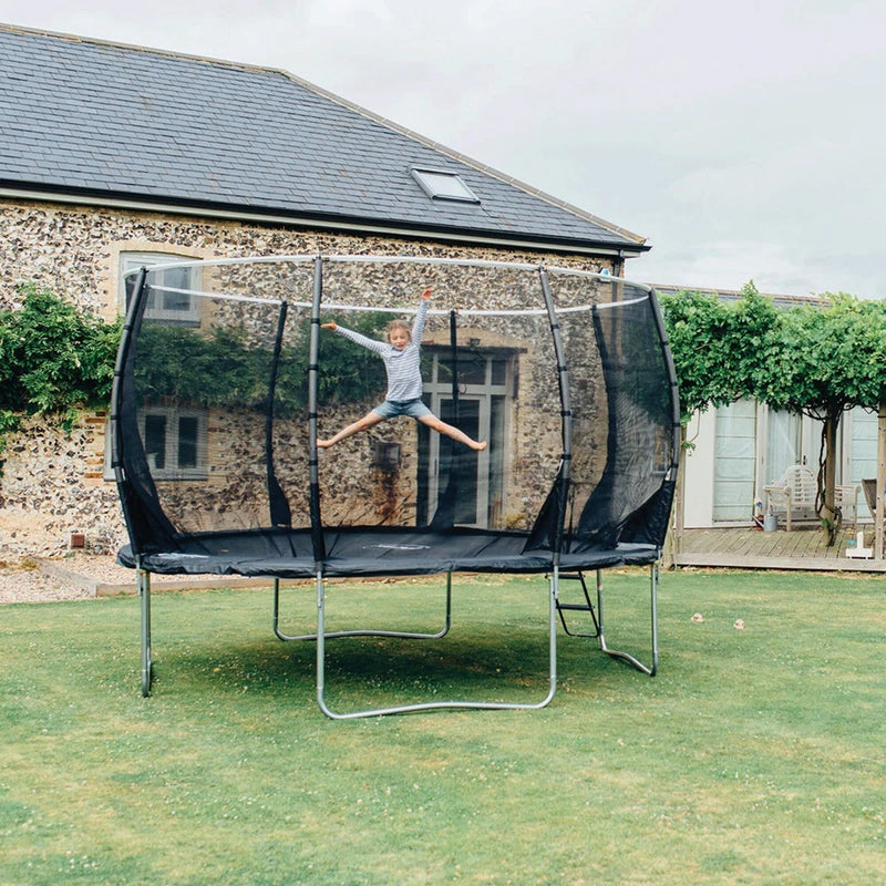 6ft Plum® Magnitude Springsafe® Trampoline & Enclosure, Trampoline Learning SPACE