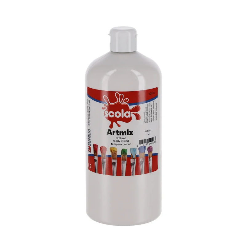 SCOLA Readymix Washable Liquid Poster Paint 1L