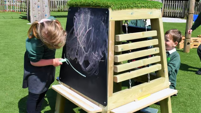 Group Music Easel - Outdoor Multi‑Instrument Station, Learning SPACE