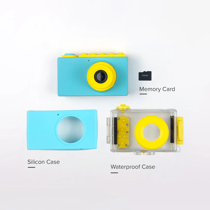 myFirst Camera 2 – Kids Underwater Camera with Shockproof Waterproof Case, Learning SPACE