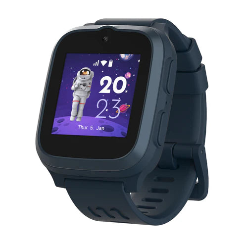 myFirst Fone S3 | 4G Kids Smart Watch with GPS & Video Calls (Square), Space Blue Learning SPACE