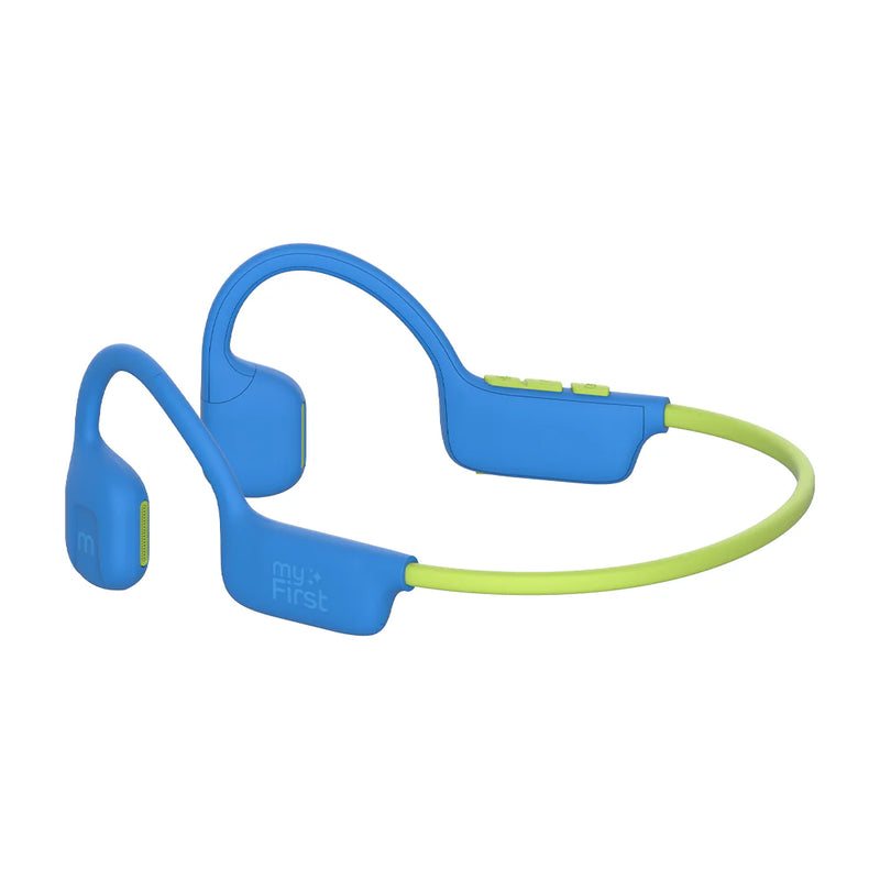 myFirst Headphones AirWaves – Safe Air Conduction Headphones for Kids, Learning SPACE