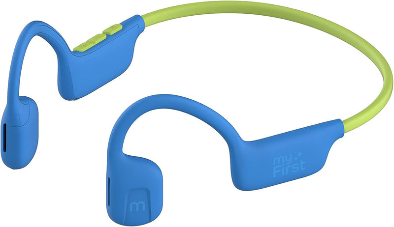 myFirst Headphones AirWaves – Safe Air Conduction Headphones for Kids, Learning SPACE