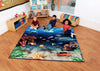 Natural World™ Double Sided 2x2m Carpet-Kit For Kids, Mats & Rugs, Nature, Nature Learning Environment, Nature Sensory Room, Rugs, Sit Mats, Square, Wellbeing Furniture, World & Nature-Learning SPACE