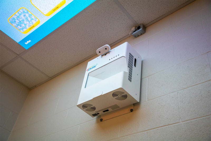 omiSky Reflex: Motion Interactive Ceiling Mirror Image Projection System, Learning SPACE
