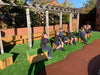 Moveable Artificial Grass-Topped Seat Package-Children's Wooden Seating,Modular Seating,Outdoor Seating,Seating,Toddler Seating-Learning SPACE