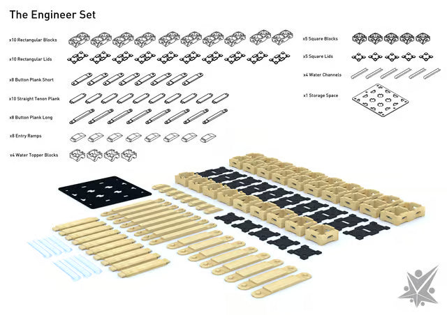Playground Builder Engineer Set, Learning SPACE