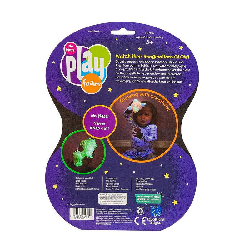 Playfoam® Glow-in-the-Dark 4-Pack, Learning SPACE
