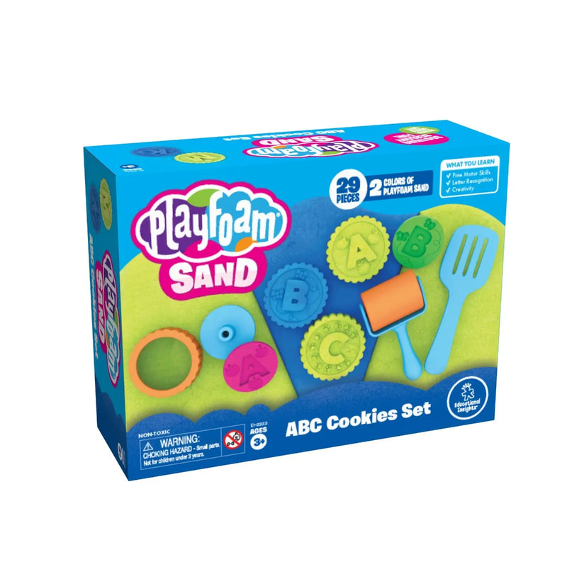 Playfoam® Sand ABC Cookies Set, Learning SPACE
