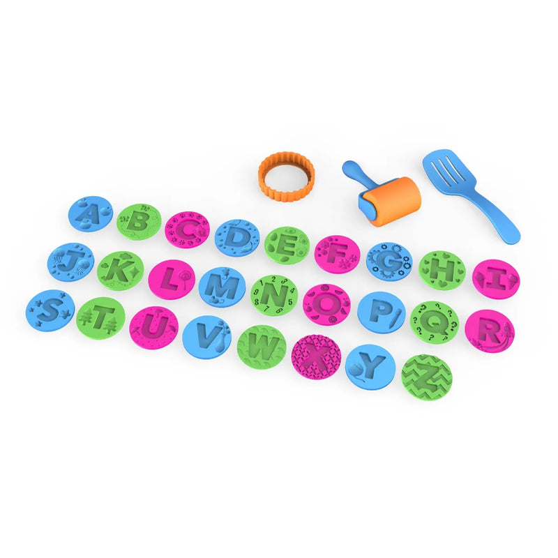 Playfoam® Sand ABC Cookies Set, Learning SPACE