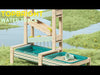 Interactive Wooden Water Track for Kids – Outdoor Play & Learning
