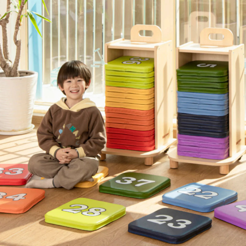 Rainbow Number Cushions, Learning SPACE