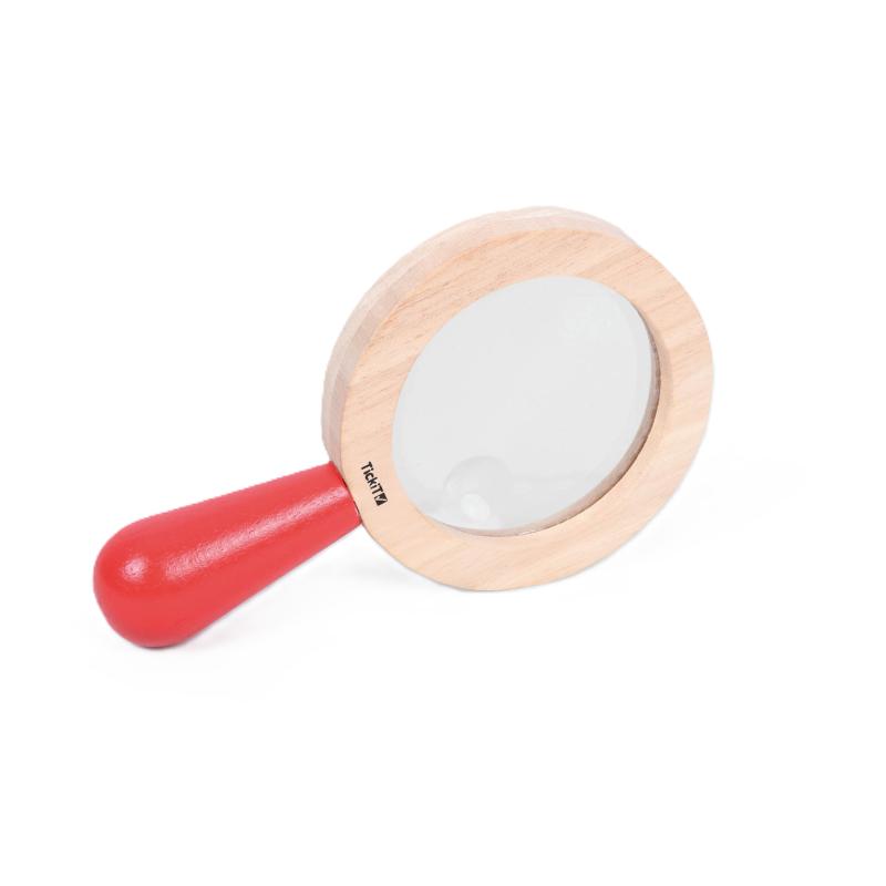 Wooden Hand Magnifier Lens, School & Educational Supplies Learning SPACE