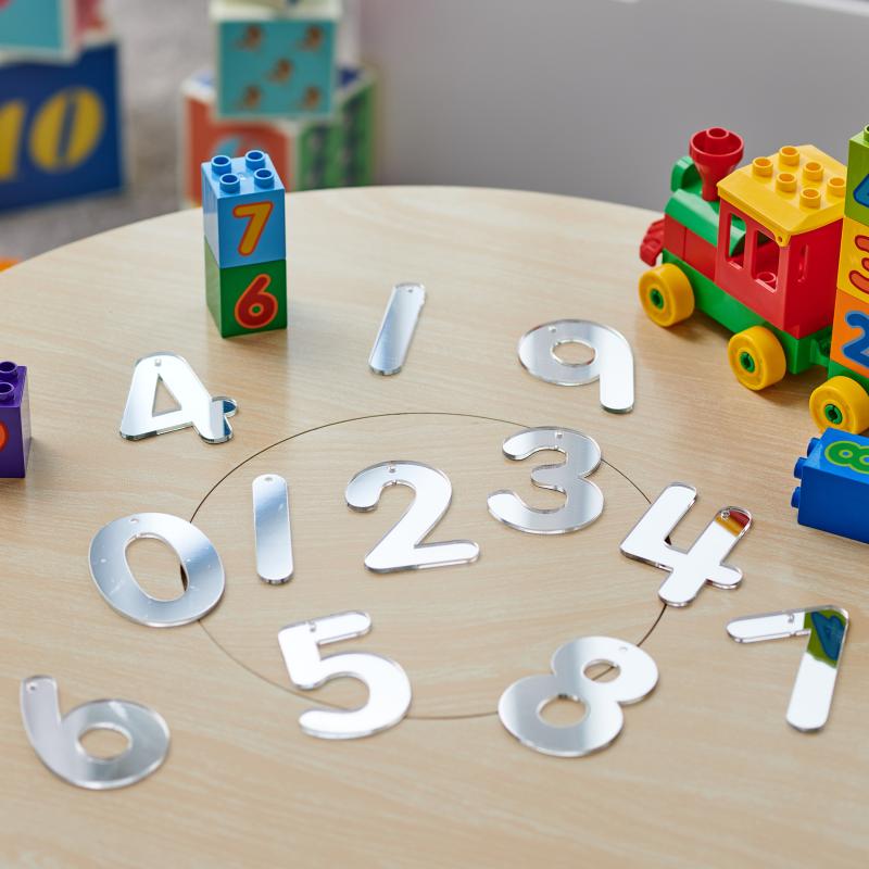 Mirror Numbers - Pk14, Maths Toys Learning SPACE