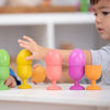 Rainbow Wooden Eggs, Learning SPACE