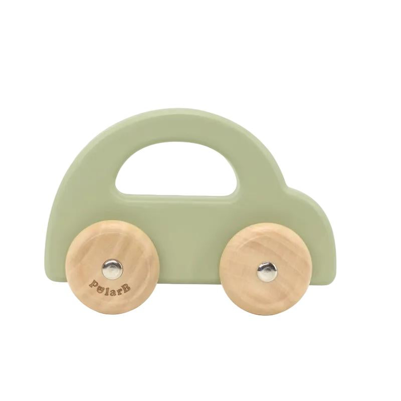 Vintage Inspired Wooden Car, Green Learning SPACE