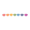 Rainbow Wooden Bowls - Pk7, Learning SPACE