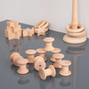 Natural Wooden Spools – Pack of 10, Learning SPACE