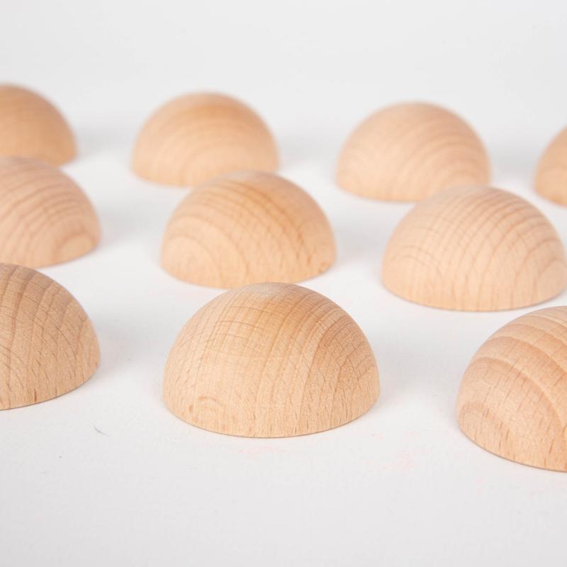 Natural Wooden Semispheres, Learning SPACE