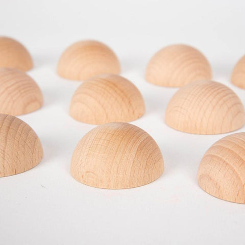 Natural Wooden Semispheres, Learning SPACE